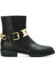 ботинки с золотистыми деталями  Giuseppe Zanotti Design