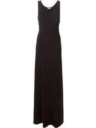 длинное платье без рукавов Ann Demeulemeester
