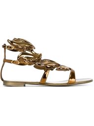 сандалии с деталями в форме крыльев Giuseppe Zanotti Design
