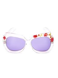 солнцезащитные очки с элементами роз Emilio Pucci Vintage