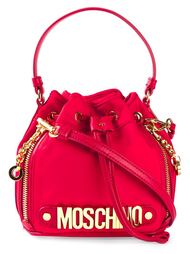 сумка на плечо с логотипом Moschino