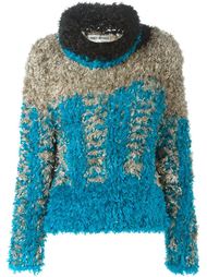 ворсистый свитер Issey Miyake Vintage