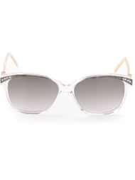 закруглённые солнцезащитные очки Yves Saint Laurent Vintage