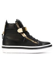 хайтопы на молнии  Giuseppe Zanotti Design