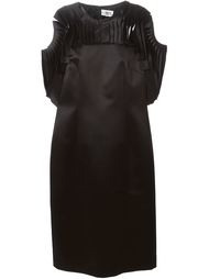 платье с плиссировкой и цепочными деталями  Comme Des Garçons Noir Kei Ninomiya