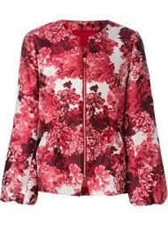 куртка с цветочным принтом на молнии Moncler Gamme Rouge