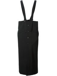 юбка с подтяжками Yohji Yamamoto Vintage