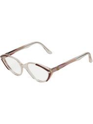овальные очки Yves Saint Laurent Vintage