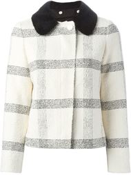 куртка в клетку  Tory Burch