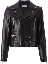 классическая байкерская куртка  Saint Laurent