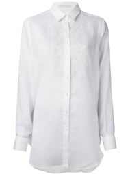 рубашка с вышивкой Ermanno Scervino