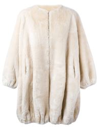 пальто 'Fur For Fun'  Moschino Vintage