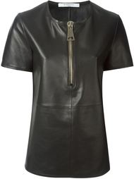 топ с массивной молнией Givenchy