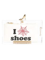 клатч 'Pandora Loves Shoes' Charlotte Olympia