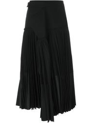 плиссированная драпированная юбка Haider Ackermann