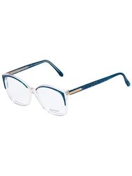 очки с контрастной деталью Yves Saint Laurent Vintage