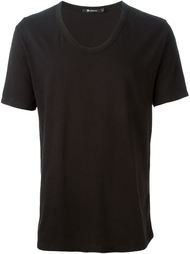 футболка с U-вырезом T By Alexander Wang