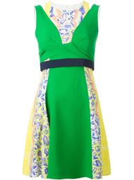 А-образное платье с контрастным поясом  Peter Pilotto
