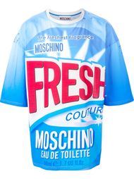 футболка с принтом Fresh  Moschino