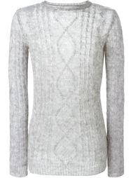 свитер аранской вязки Ermanno Scervino
