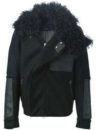 куртка со съемным шерстяным воротником  Lanvin
