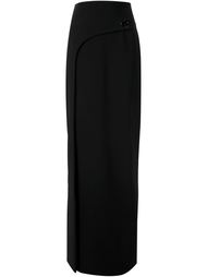 длинная юбка с разрезами Mugler