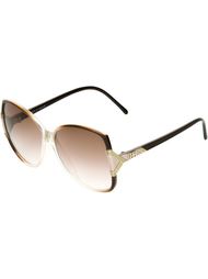 прозрачные солнцезащитные очки Balenciaga Vintage
