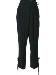 брюки с заниженной шаговой линией  Roberto Cavalli