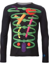 кофта с абстрактным принтом Walter Van Beirendonck Vintage