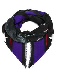 шарф с рисунком ротвейлера Givenchy