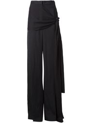 брюки с завышенной талией Lanvin