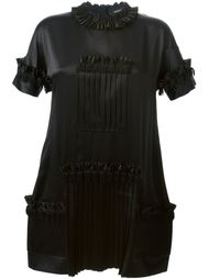 плиссированное платье  Dsquared2