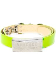 ремень с логотипом  Versace Vintage