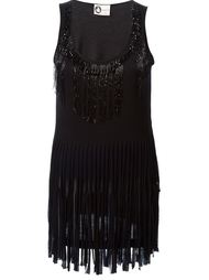 топ с бахромой Lanvin