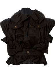 куртка без рукавов с оборкой  Comme Des Garçons Vintage