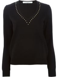 свитер с заклёпками Givenchy