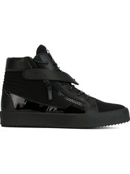 высокие кеды с логотипом Giuseppe Zanotti Design