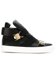 хайтопы с эластичными ремешками и пряжками Giuseppe Zanotti Design