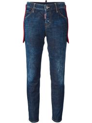 укороченные джинсы кроя скинни   Dsquared2