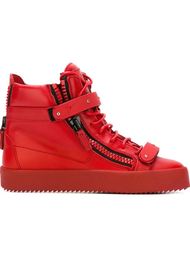 хайтопы с декоративными молниями Giuseppe Zanotti Design