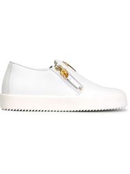 кеды-слипон на молнии  Giuseppe Zanotti Design