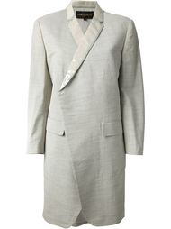 лёгкое пальто с отделкой из ПВХ Comme Des Garçons Vintage