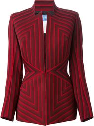 полосатый пиджак Thierry Mugler Vintage