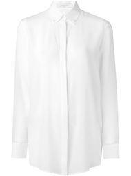рубашка с пуговицами из искусственных жемчужин Givenchy