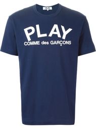 футболка с принтом "play" Comme Des Garçons Play