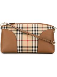 клатч в клетку 'Haymarket' Burberry
