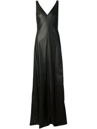 вечернее платье с глубоким вырезом Vera Wang