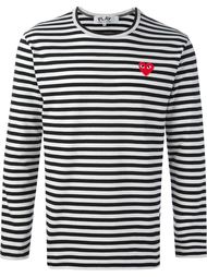 топ с длинными рукавами Comme Des Garçons Play