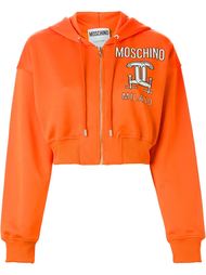 свитер с капюшоном  Moschino