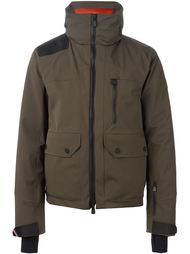 дутая куртка с контрастной вставкой Moncler Grenoble